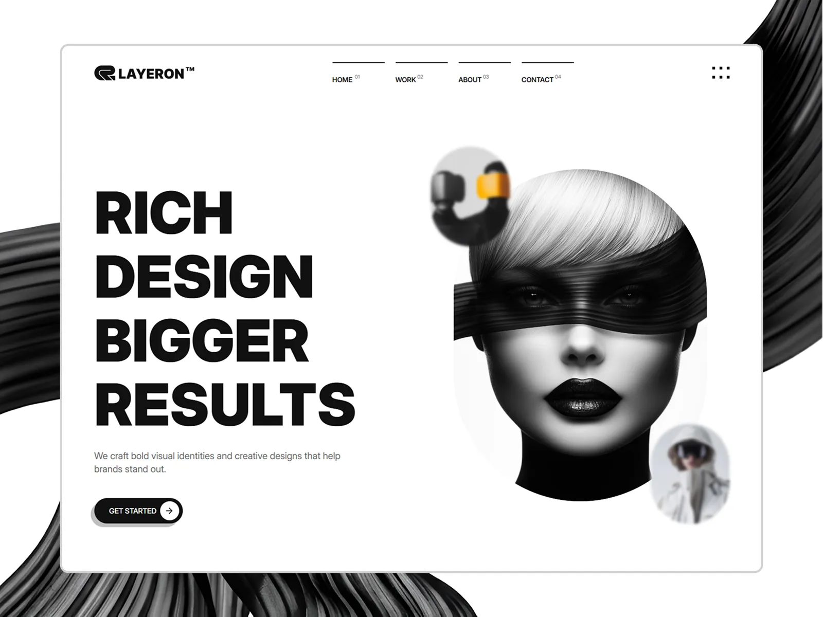 Layeron website preview